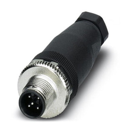 Conector MACHO M12 PG7 Acodado 5p